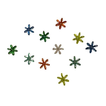 Image de Perles fleurs 6 couleurs, les 375